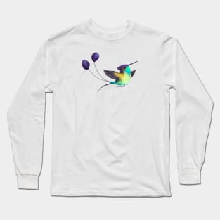 Spatuletail Hummingbird Long Sleeve T-Shirt